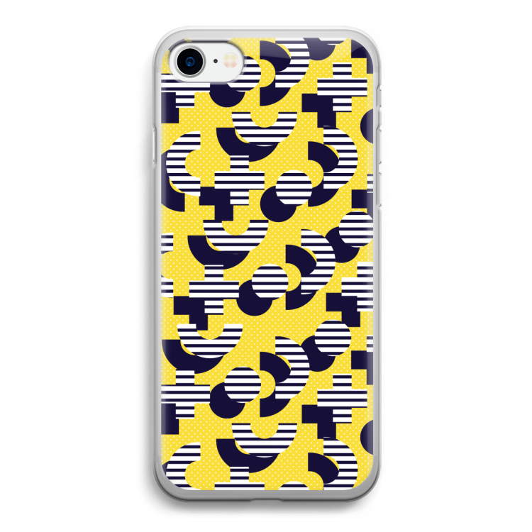 8-bit N°3: iPhone SE 2020 Transparant Hoesje