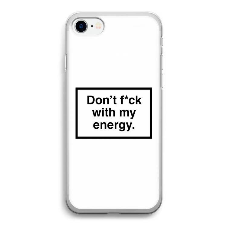 My energy: iPhone SE 2020 Transparant Hoesje