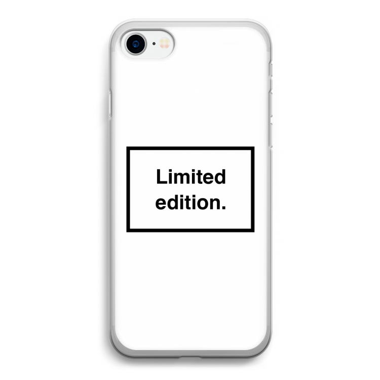 Limited edition: iPhone SE 2020 Transparant Hoesje