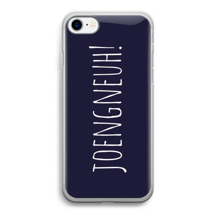 Joengneuh!: iPhone SE 2020 Transparant Hoesje
