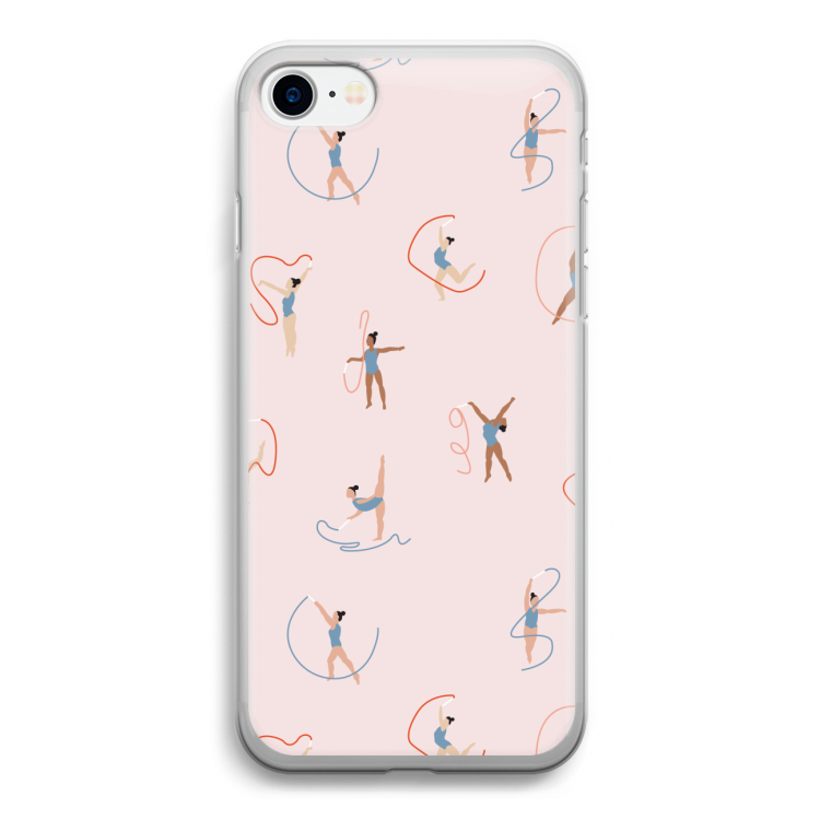 Dancing #3: iPhone SE 2020 Transparant Hoesje