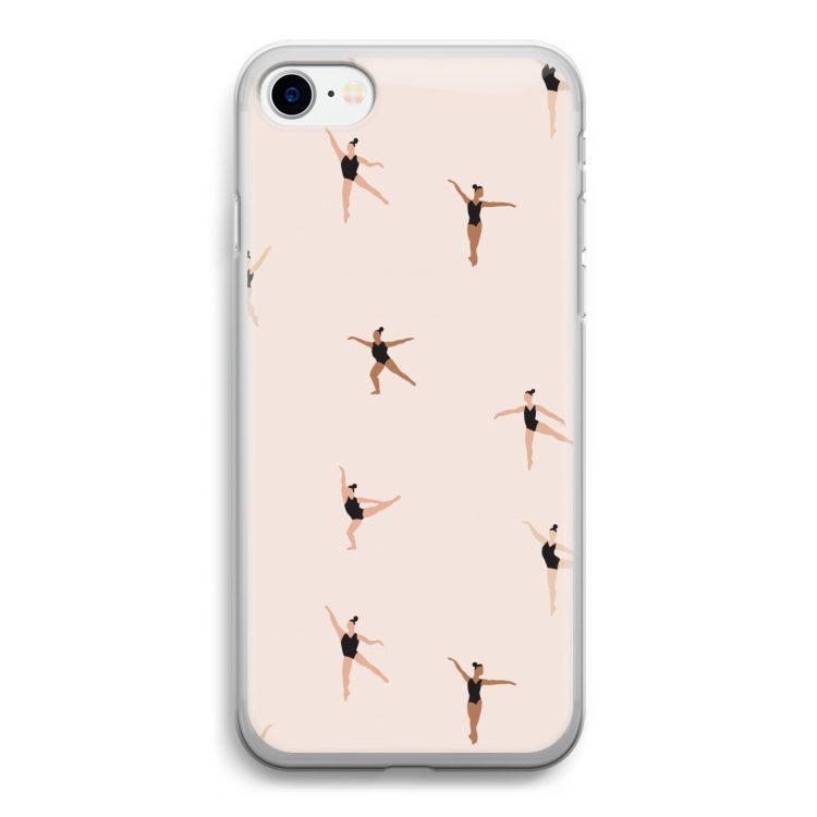 Dancing #1: iPhone SE 2020 Transparant Hoesje