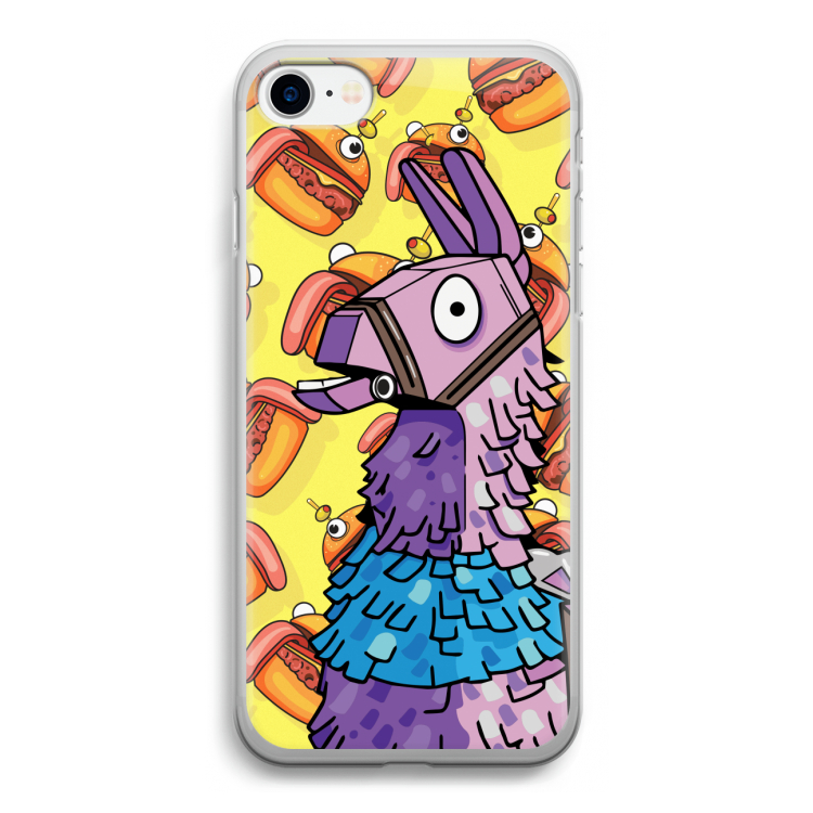 Loot Burger: iPhone SE 2020 Transparant Hoesje