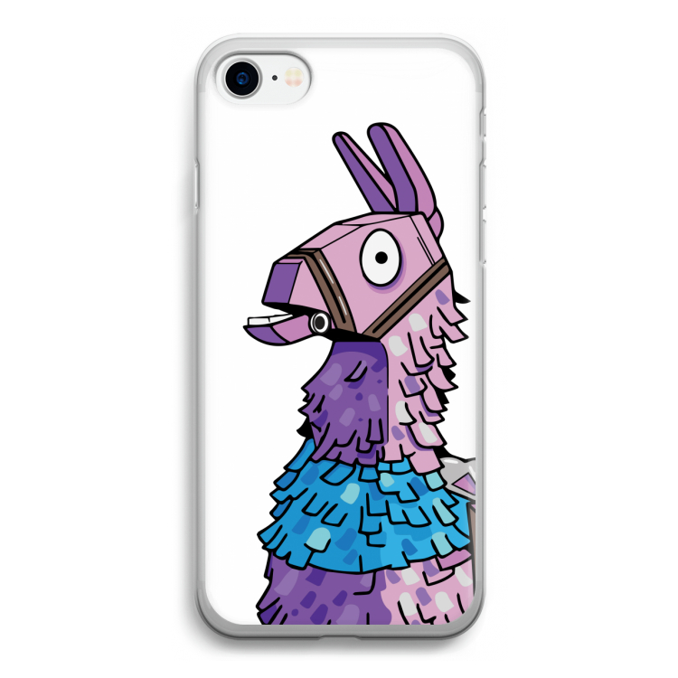 Lama: iPhone SE 2020 Transparant Hoesje