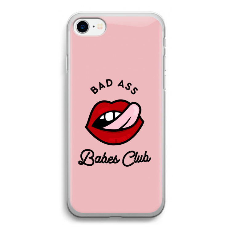Badass Babes Club: iPhone SE 2020 Transparant Hoesje