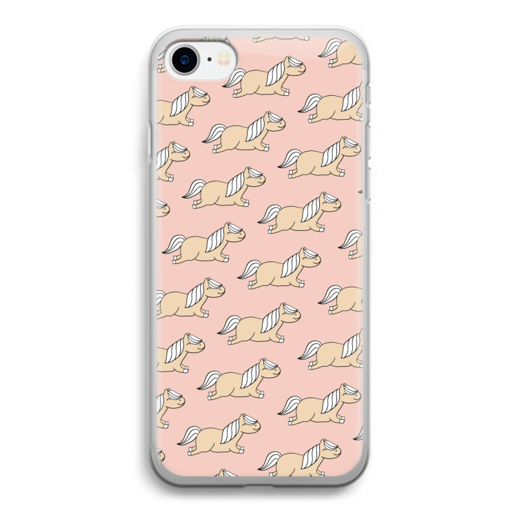 Ponys: iPhone SE 2020 Transparant Hoesje