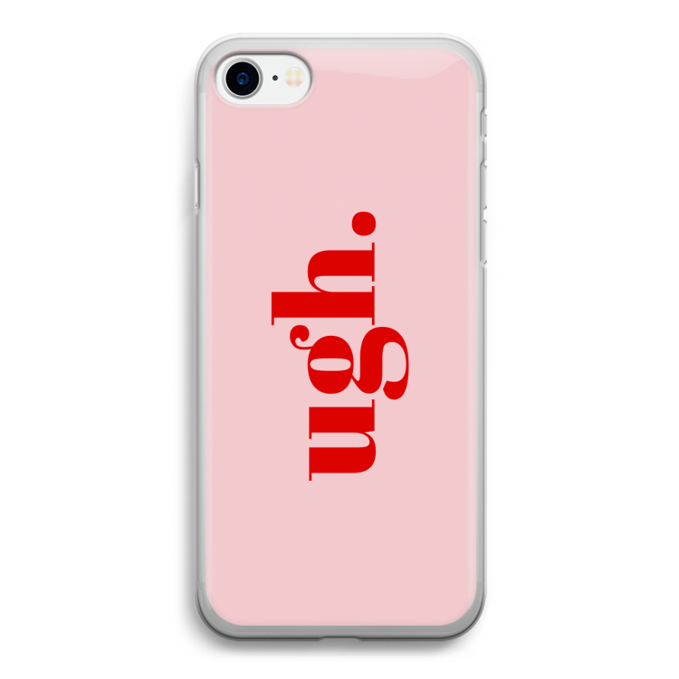 Ugh: iPhone SE 2020 Transparant Hoesje