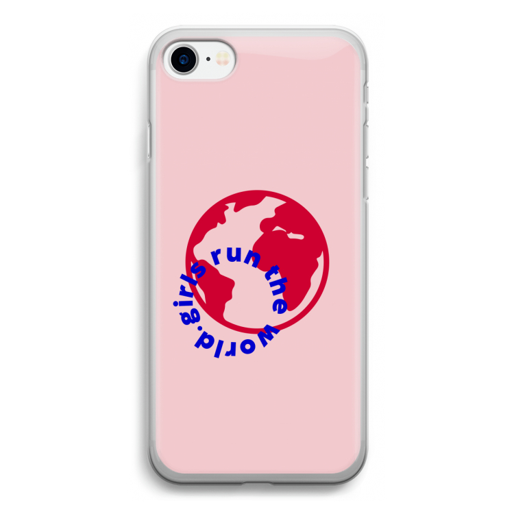 Run The World: iPhone SE 2020 Transparant Hoesje