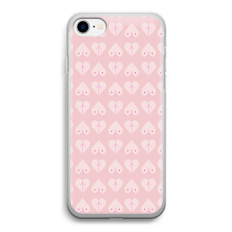 Ass 'n Titties: iPhone SE 2020 Transparant Hoesje