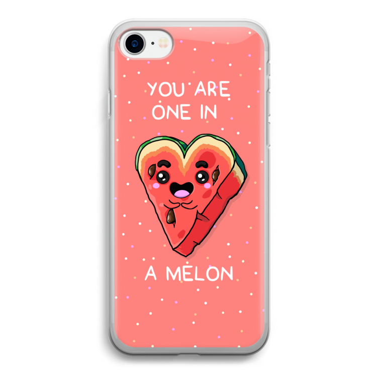 One In A Melon: iPhone SE 2020 Transparant Hoesje