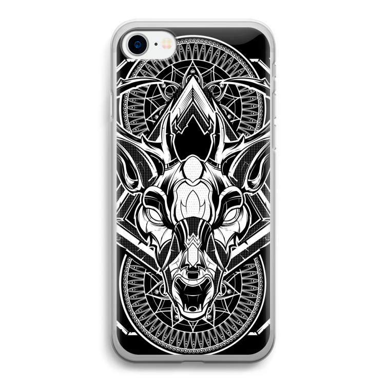 Oh Deer: iPhone SE 2020 Transparant Hoesje