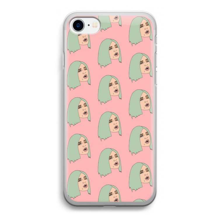 King Kylie: iPhone SE 2020 Transparant Hoesje