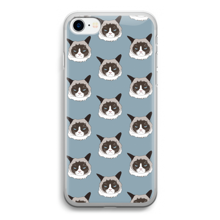 It's a Purrr Case: iPhone SE 2020 Transparant Hoesje