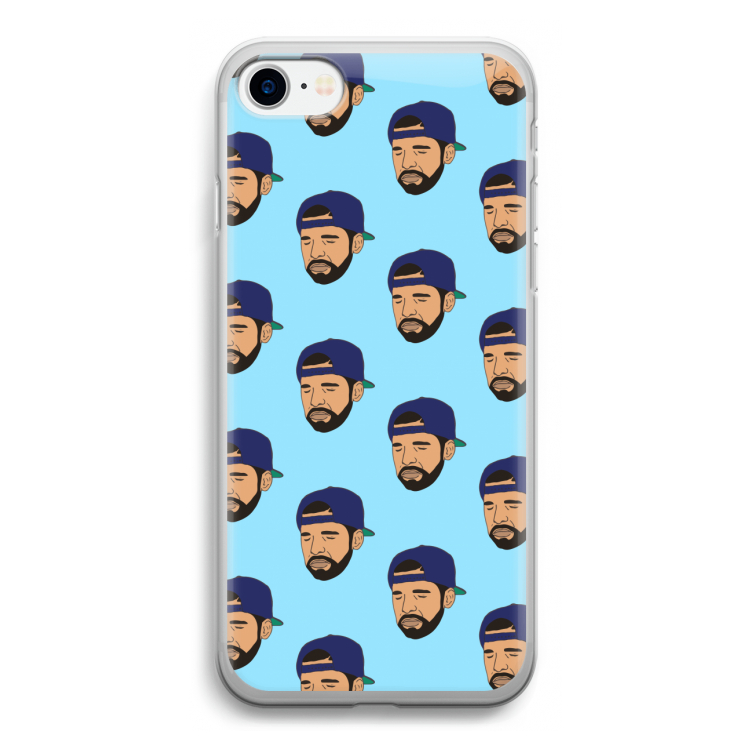 Drake Away: iPhone SE 2020 Transparant Hoesje