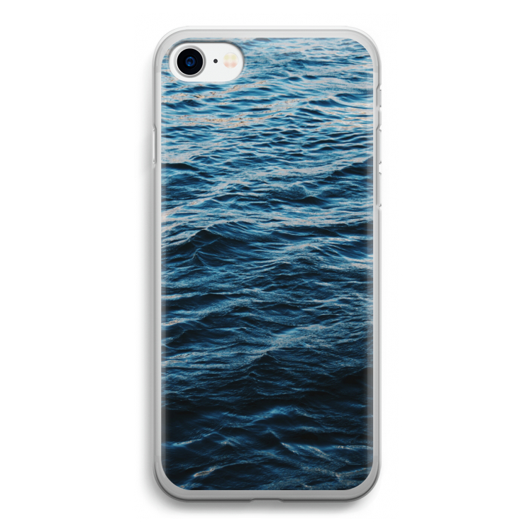 Oceaan: iPhone SE 2020 Transparant Hoesje