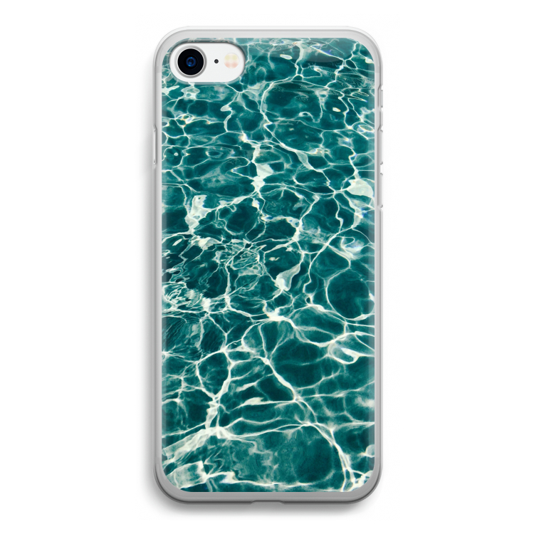 Weerkaatsing water: iPhone SE 2020 Transparant Hoesje