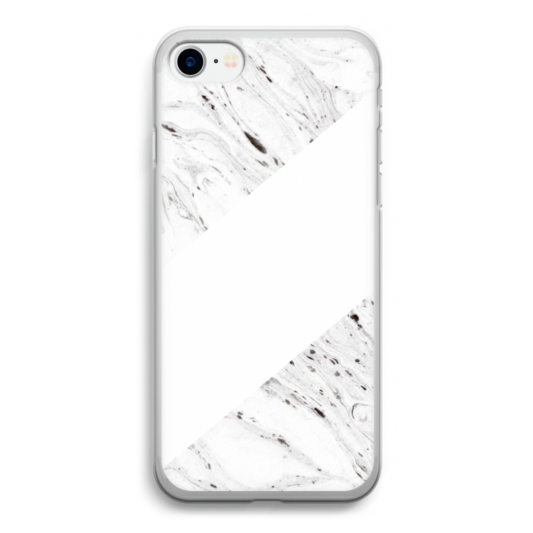 Biggest stripe: iPhone SE 2020 Transparant Hoesje
