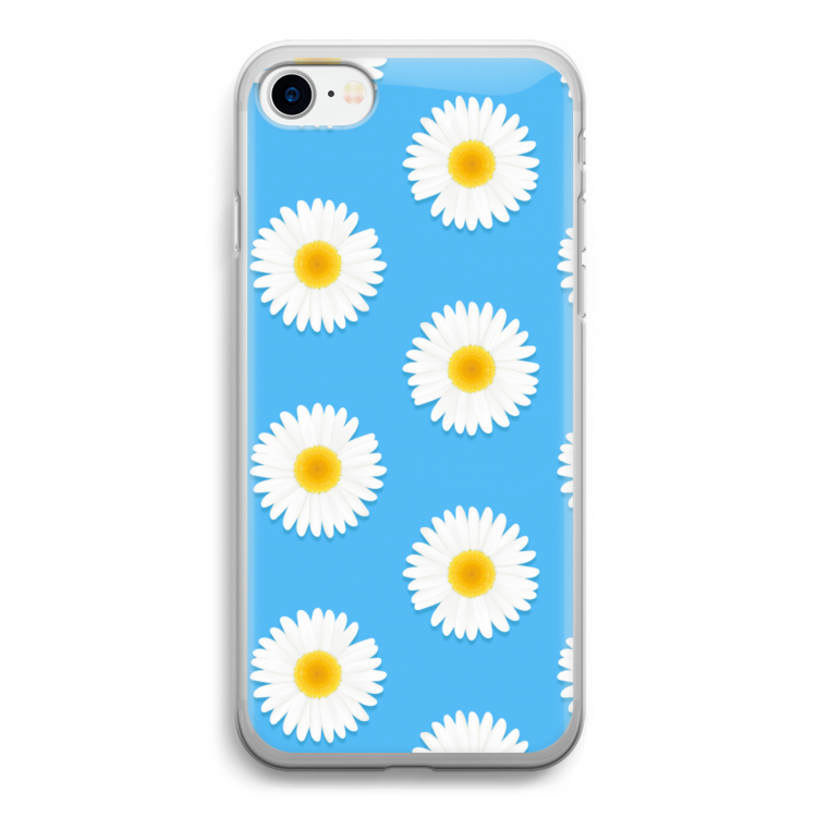 Margrietjes: iPhone SE 2020 Transparant Hoesje