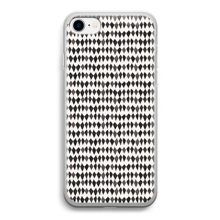 Crazy shapes: iPhone SE 2020 Transparant Hoesje