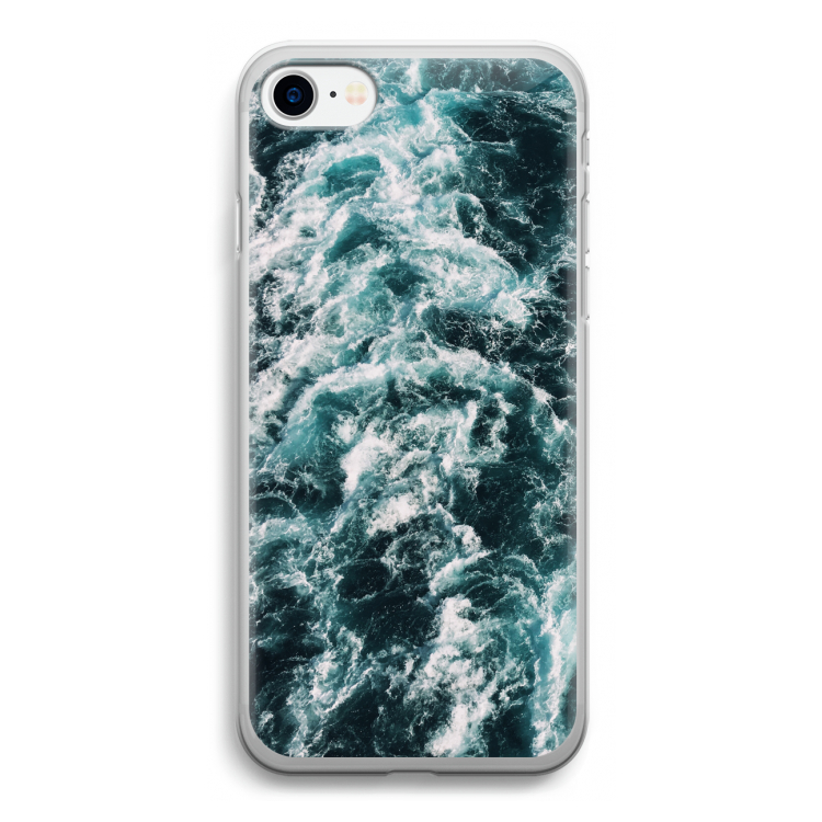 Zee golf: iPhone SE 2020 Transparant Hoesje