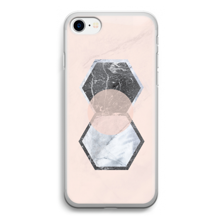 Creatieve toets: iPhone SE 2020 Transparant Hoesje