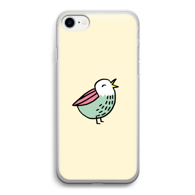 Birdy: iPhone SE 2020 Transparant Hoesje