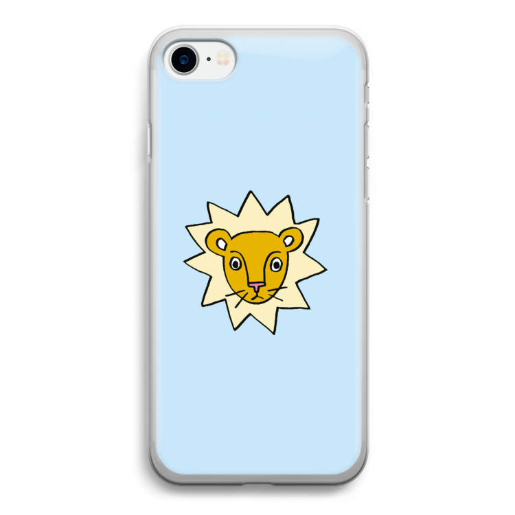 Kleine leeuw: iPhone SE 2020 Transparant Hoesje