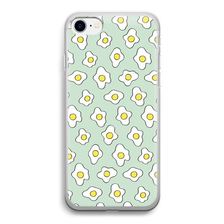 Spiegeleitjes: iPhone SE 2020 Transparant Hoesje