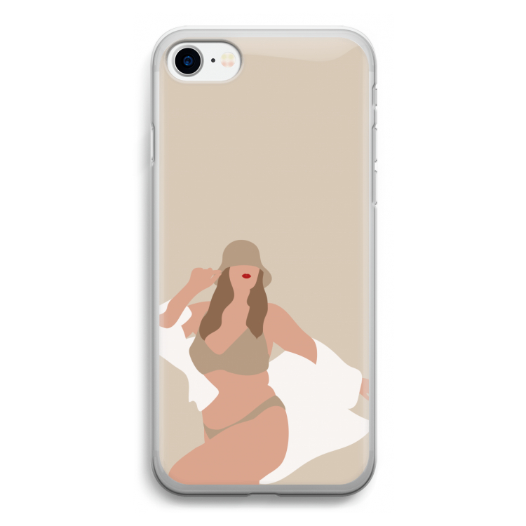 One of a kind: iPhone SE 2020 Transparant Hoesje