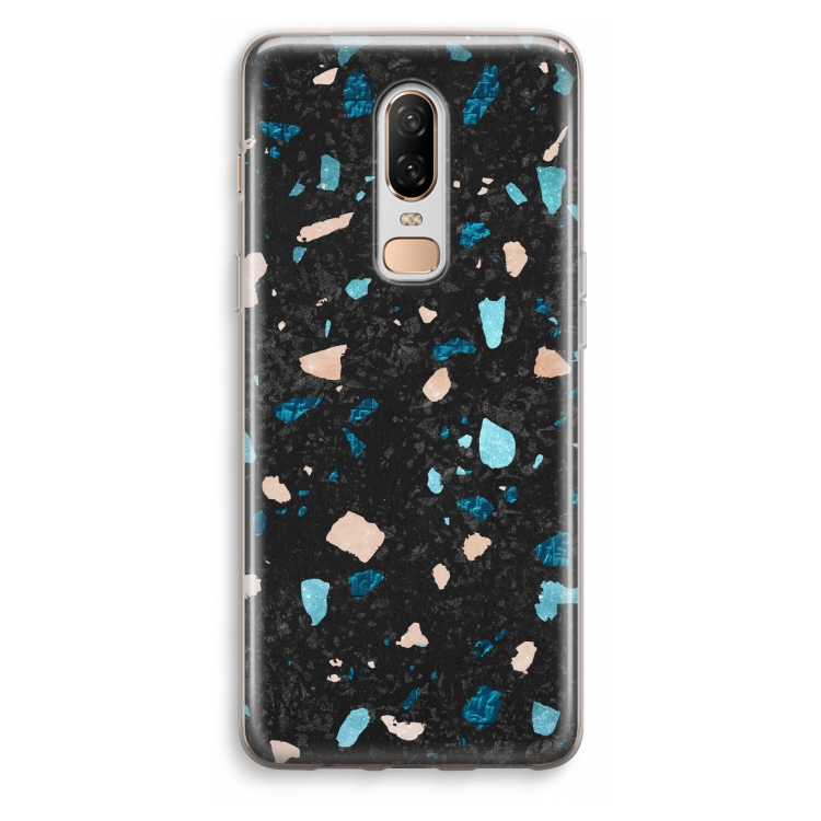 Terrazzo N°11: OnePlus 6 Transparant Hoesje