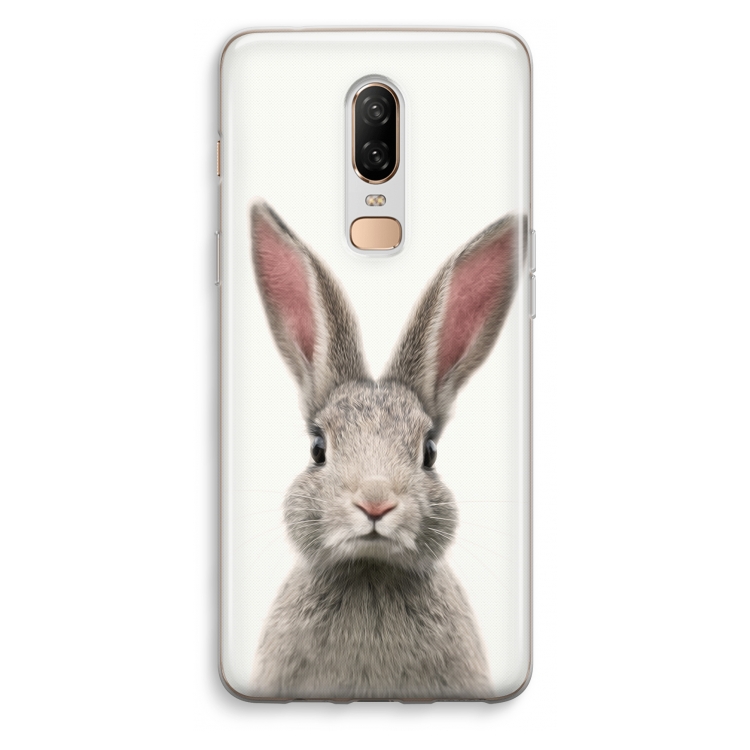 Daisy: OnePlus 6 Transparant Hoesje