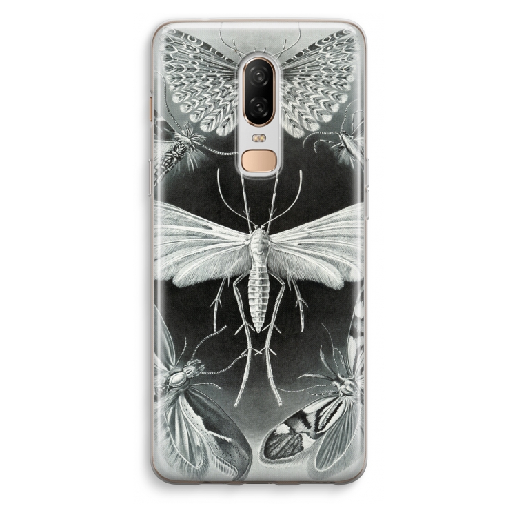 Haeckel Tineida: OnePlus 6 Transparant Hoesje