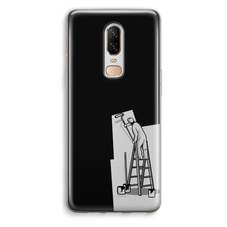 Musketon Painter: OnePlus 6 Transparant Hoesje