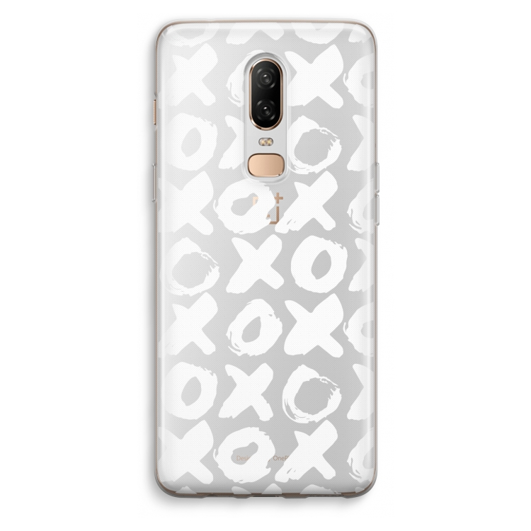 XOXO: OnePlus 6 Transparant Hoesje