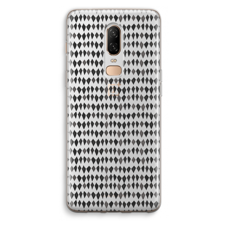 Crazy shapes: OnePlus 6 Transparant Hoesje