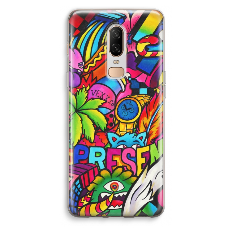 Represent: OnePlus 6 Transparant Hoesje