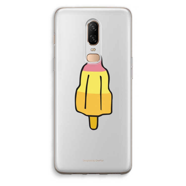Raketijsje: OnePlus 6 Transparant Hoesje