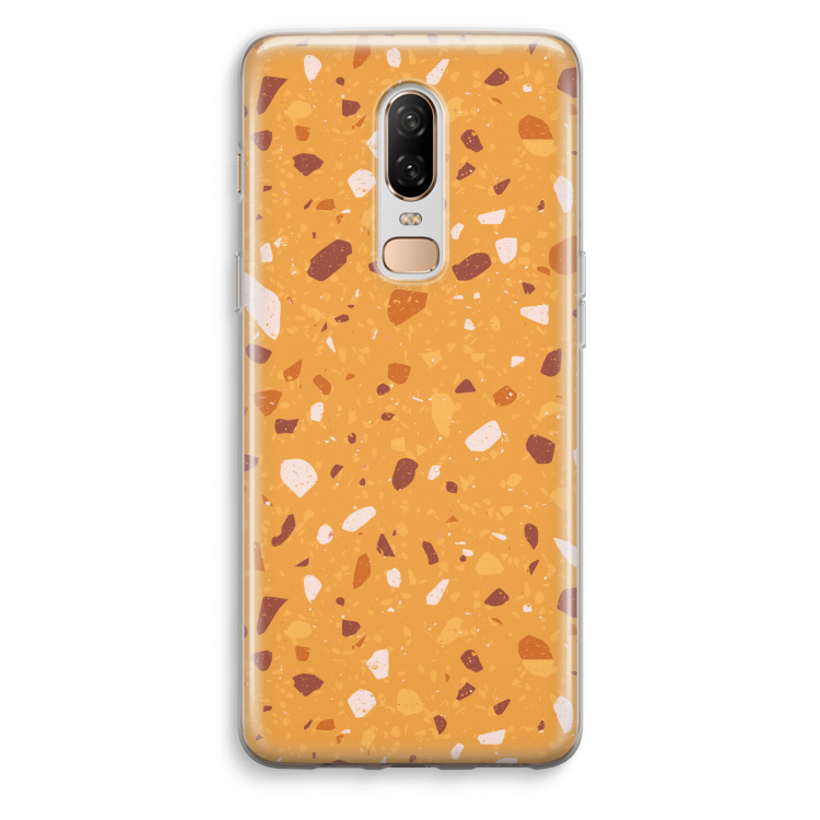 Terrazzo N°24: OnePlus 6 Transparant Hoesje