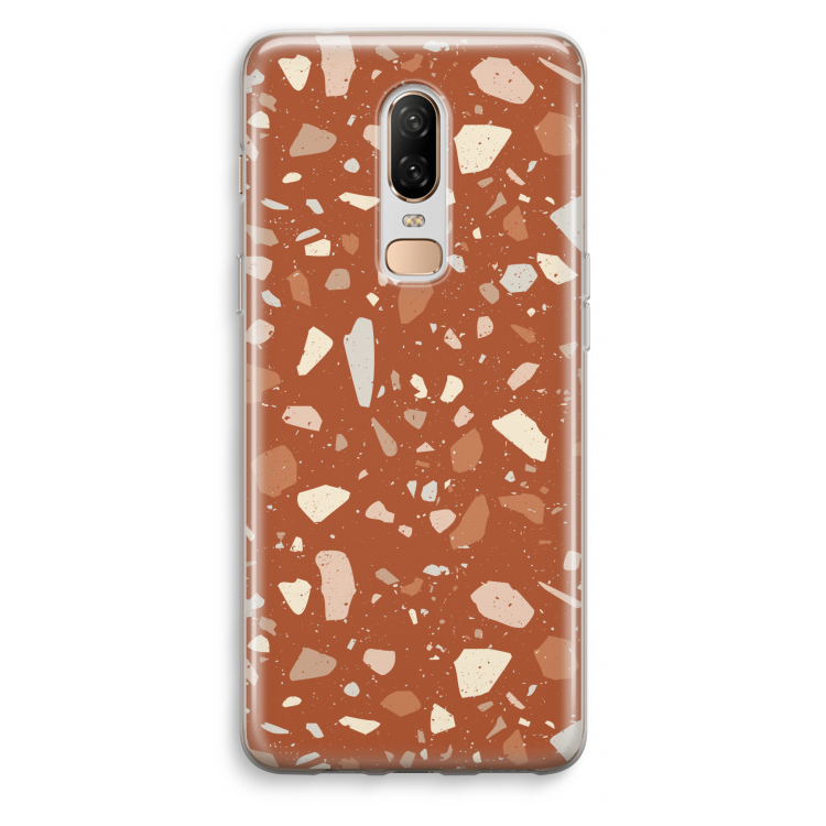 Terrazzo N°22: OnePlus 6 Transparant Hoesje