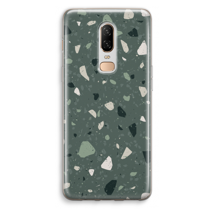 Terrazzo N°19: OnePlus 6 Transparant Hoesje