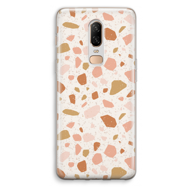 Terrazzo N°18: OnePlus 6 Transparant Hoesje