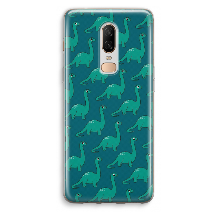 Diplodocus: OnePlus 6 Transparant Hoesje