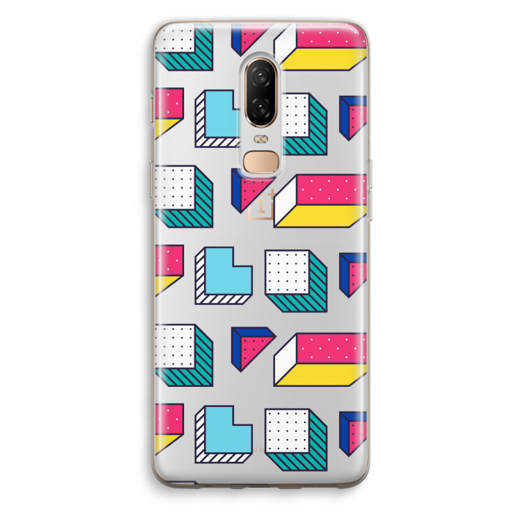 8-bit N°7: OnePlus 6 Transparant Hoesje