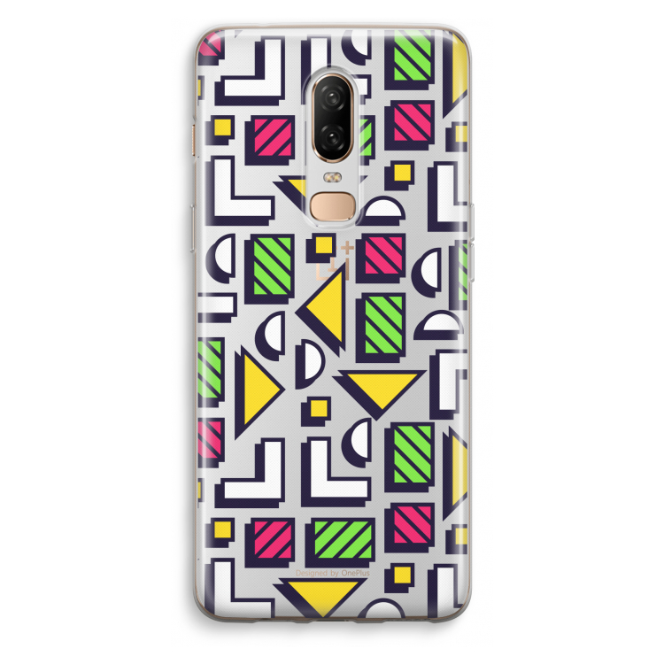 8-bit N°4: OnePlus 6 Transparant Hoesje