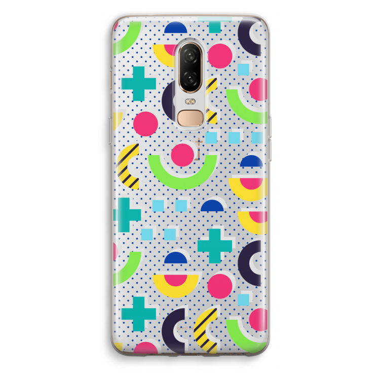 8-bit N°1: OnePlus 6 Transparant Hoesje