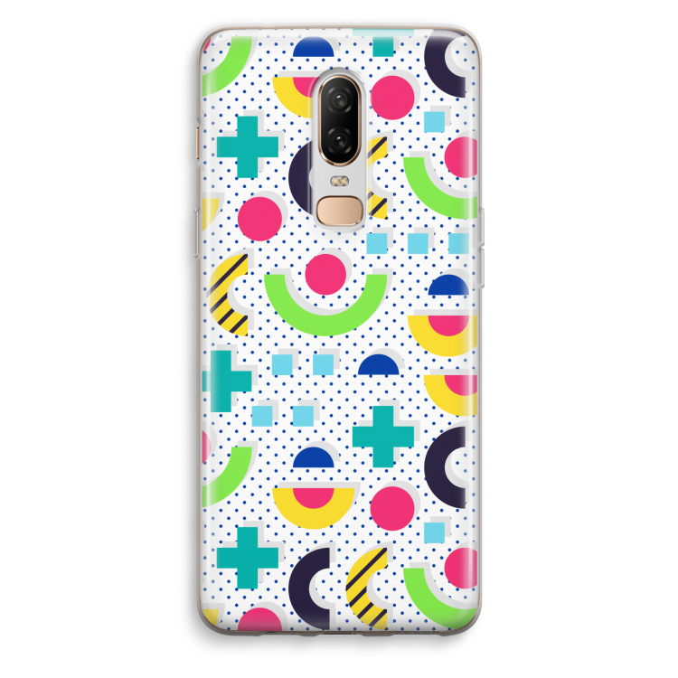 8-bit N°1: OnePlus 6 Transparant Hoesje