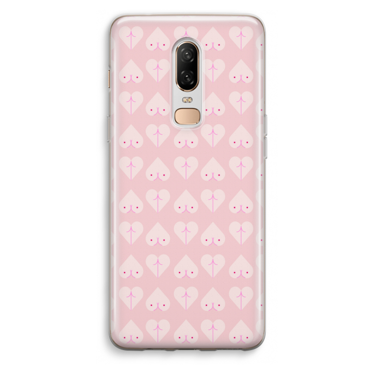 Ass 'n Titties: OnePlus 6 Transparant Hoesje