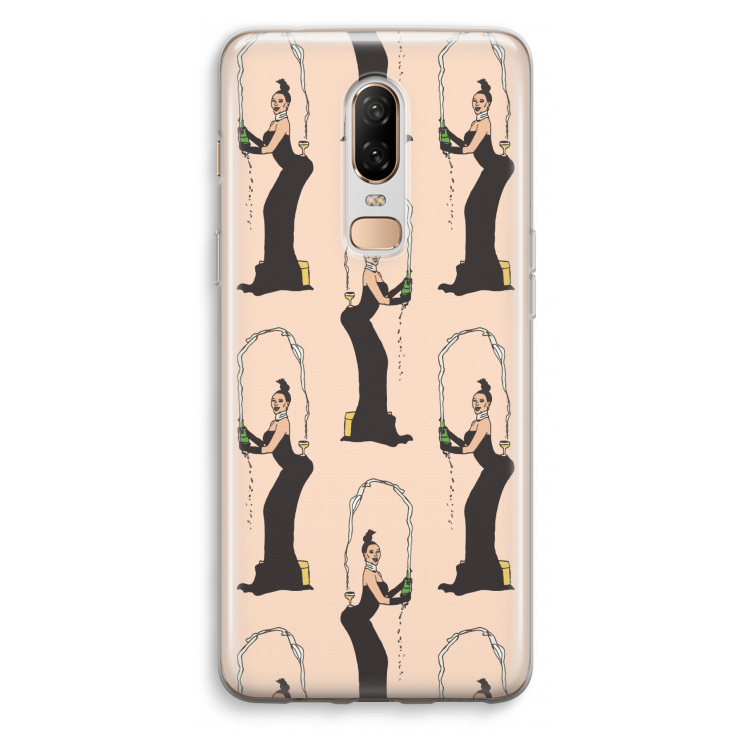 Pop Some Kim: OnePlus 6 Transparant Hoesje