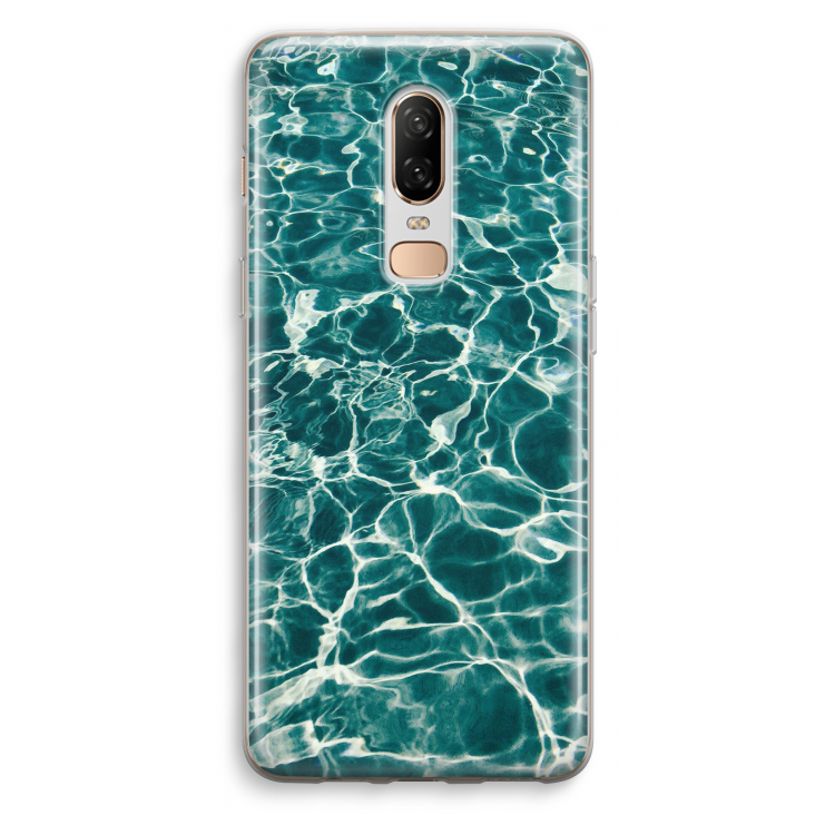 Weerkaatsing water: OnePlus 6 Transparant Hoesje