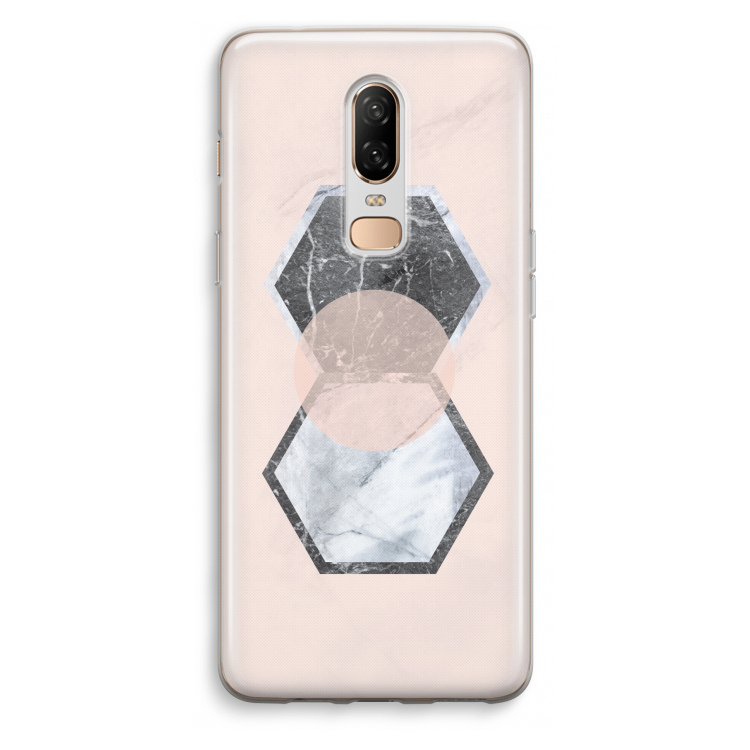 Creatieve toets: OnePlus 6 Transparant Hoesje